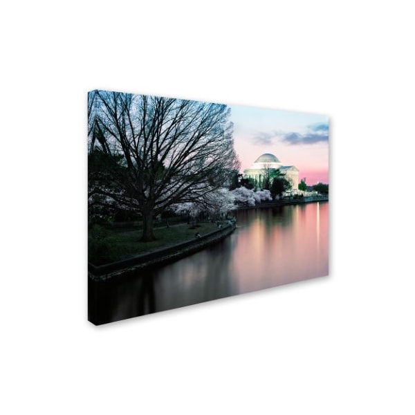 Gregory O'Hanlon 'Cherry Blossoms Twilight' Canvas Art,18x24